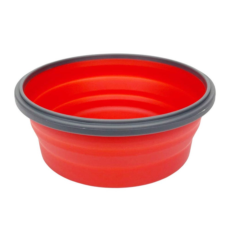 CARTINTS 1200ml Large Collapsible Food Containers Silicone Lunch Containers Silicone Leftover Food Containers, Ideal for Camping Travel, 3Pack - Image 5